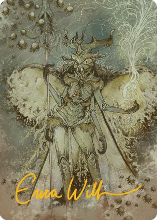 Image of Aatchik, Emerald Radian Art Card (6/54) (Gold-Stamped Signature) (AADFT-006) - Art Series: Aetherdrift