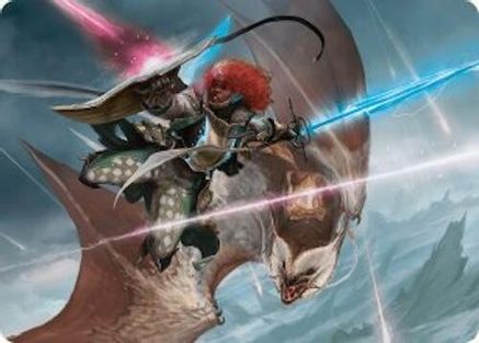Image of Caradora, Heart of Alacria Art Card (14/54) (AADFT-014) - Art Series: Aetherdrift