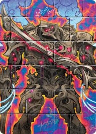 Image of Coalstoke Gearhulk Art Card (AADFT-054) - Art Series: Aetherdrift