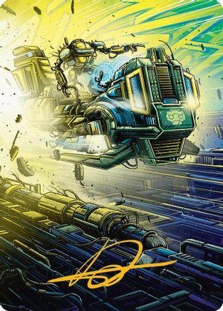Image of Guidelight Pathmaker Art Card (Gold-Stamped Signature) (AADFT-046) - Art Series: Aetherdrift