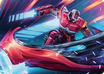 Image of Kolodin, Triumph Caster Art Card (AADFT-017) - Art Series: Aetherdrift