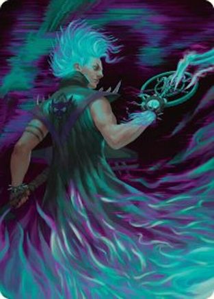 Image of Winter, Cursed Rider Art Card (AADFT-007) - Art Series: Aetherdrift