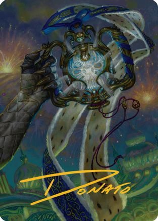 Image of The Aetherspark Art Card (Gold-Stamped Signature) (AADFT-029) - Art Series: Aetherdrift