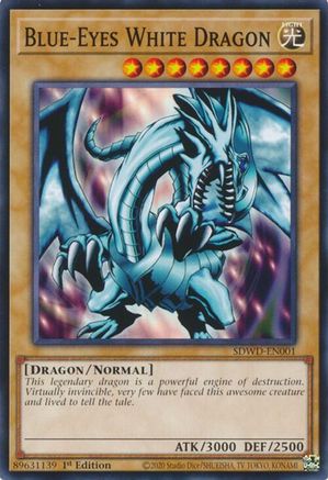 Image of Blue-Eyes White Dragon (SDWD-EN001) (SDWD-EN001) - Structure Deck: Blue-Eyes White Destiny Unlimited