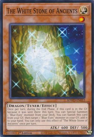 Image of The White Stone of Ancients (SDWD-EN012) - Structure Deck: Blue-Eyes White Destiny Unlimited