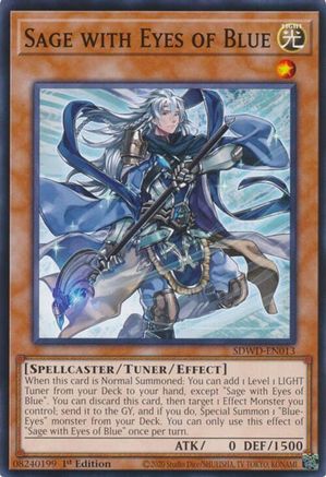Image of Sage with Eyes of Blue (SDWD-EN013) - Structure Deck: Blue-Eyes White Destiny Unlimited