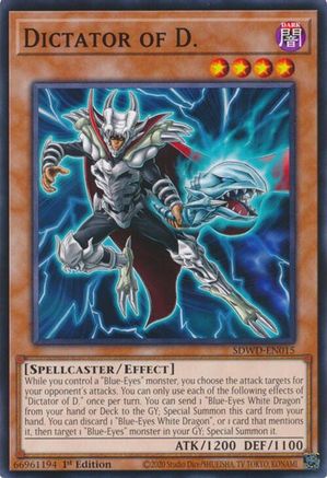 Image of Dictator of D. (SDWD-EN015) - Structure Deck: Blue-Eyes White Destiny Unlimited