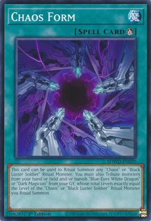 Image of Chaos Form (SDWD-EN020) - Structure Deck: Blue-Eyes White Destiny 1st Edition
