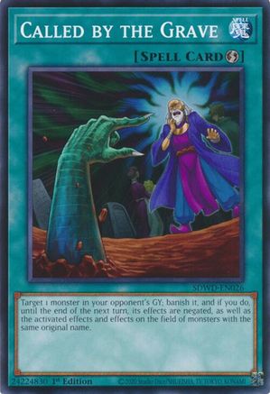 Image of Called by the Grave (SDWD-EN026) - Structure Deck: Blue-Eyes White Destiny 1st Edition