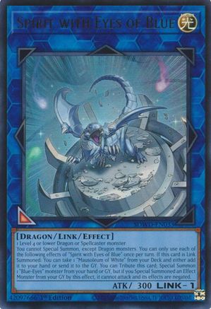 Image of Spirit with Eyes of Blue (SDWD-EN033) - Structure Deck: Blue-Eyes White Destiny Unlimited