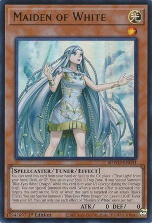 Image of Maiden of White (SDWD-EN041) - Structure Deck: Blue-Eyes White Destiny Unlimited