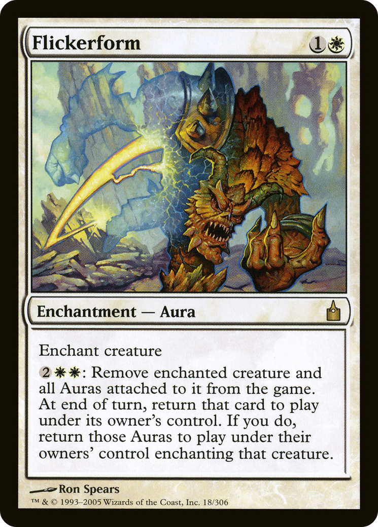 Image of Flickerform (RAV-018) - Ravnica: City of Guilds