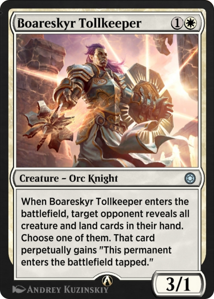 Image of Boareskyr Tollkeeper (HBG-020) - Alchemy Horizons: Baldur's Gate
