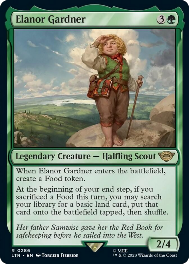 Image of Elanor Gardner (LTR-286) - The Lord of the Rings: Tales of Middle-earth Foil
