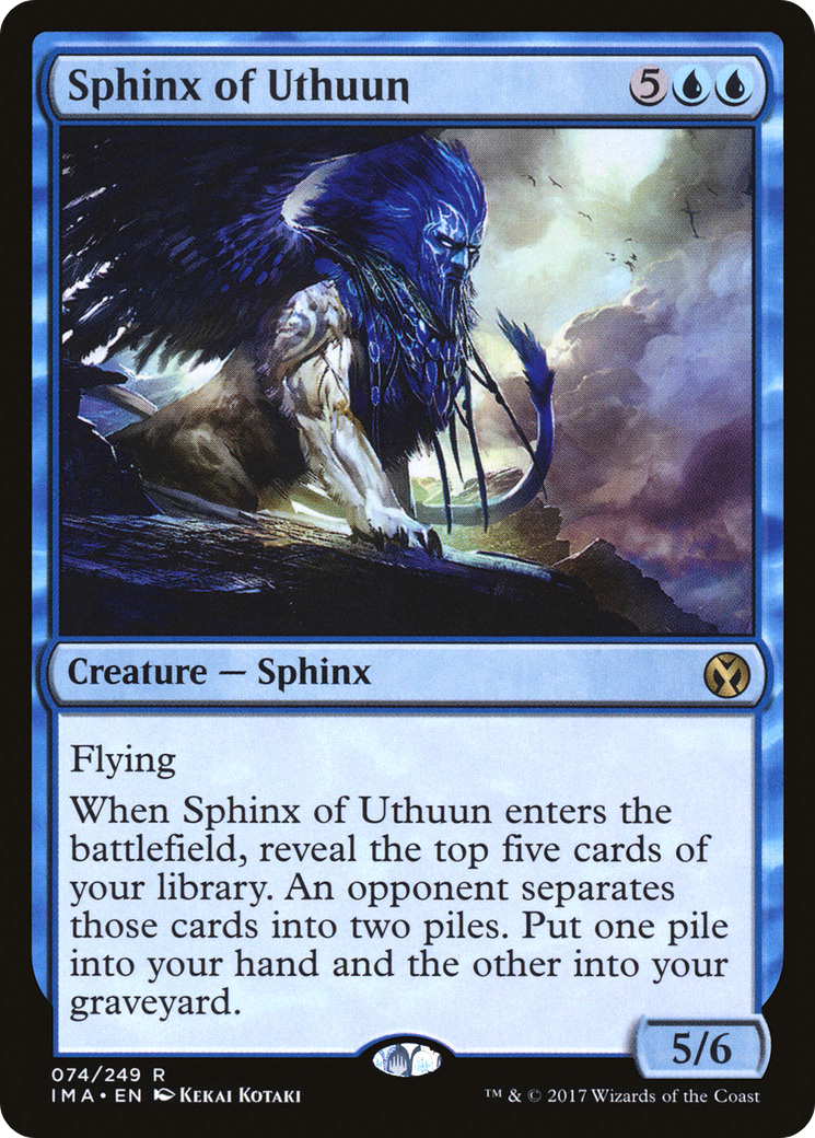 Image of Sphinx of Uthuun (IMA-074) - Iconic Masters