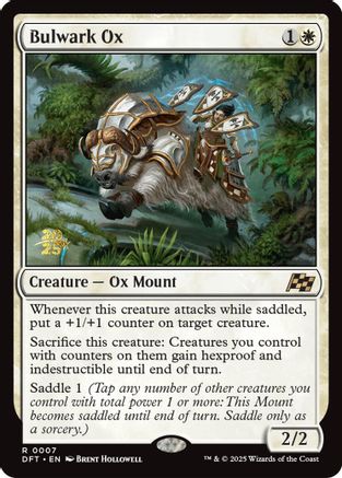 Image of Bulwark Ox (PRE-007) - Prerelease Cards Foil