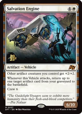 Image of Salvation Engine (PRE-027) - Prerelease Cards Foil