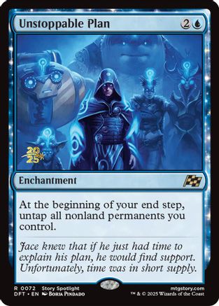 Image of Unstoppable Plan (PRE-072) - Prerelease Cards Foil