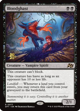 Image of Bloodghast (PRE-077) - Prerelease Cards Foil