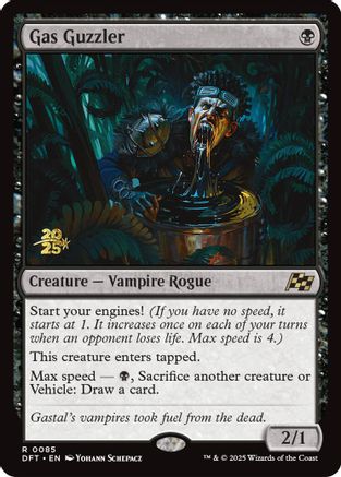 Image of Gas Guzzler (PRE-085) - Prerelease Cards Foil