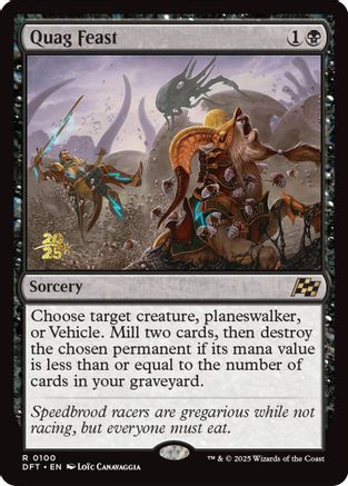 Image of Quag Feast (PRE-100) - Prerelease Cards Foil