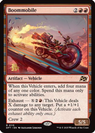Image of Boommobile (PRE-113) - Prerelease Cards Foil