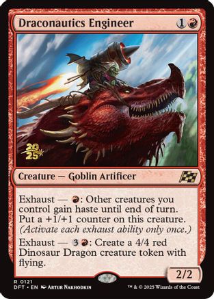 Image of Draconautics Engineer (PRE-121) - Prerelease Cards Foil