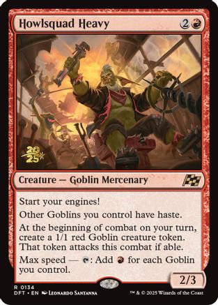 Image of Howlsquad Heavy (PRE-134) - Prerelease Cards Foil