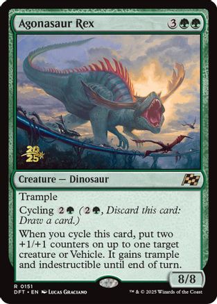 Image of Agonasaur Rex (PRE-151) - Prerelease Cards Foil