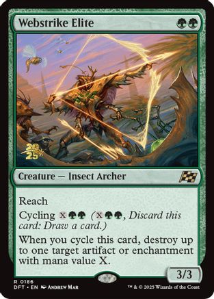 Image of Webstrike Elite (PRE-186) - Prerelease Cards Foil