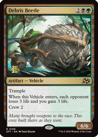 Image of Debris Beetle (PRE-199) - Prerelease Cards Foil