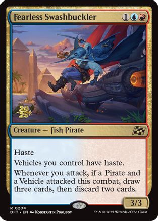 Image of Fearless Swashbuckler (PRE-204) - Prerelease Cards Foil
