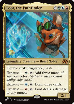 Image of Loot, the Pathfinder (PRE-212) - Prerelease Cards Foil