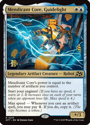 Image of Mendicant Core, Guidelight (PRE-213) - Prerelease Cards Foil
