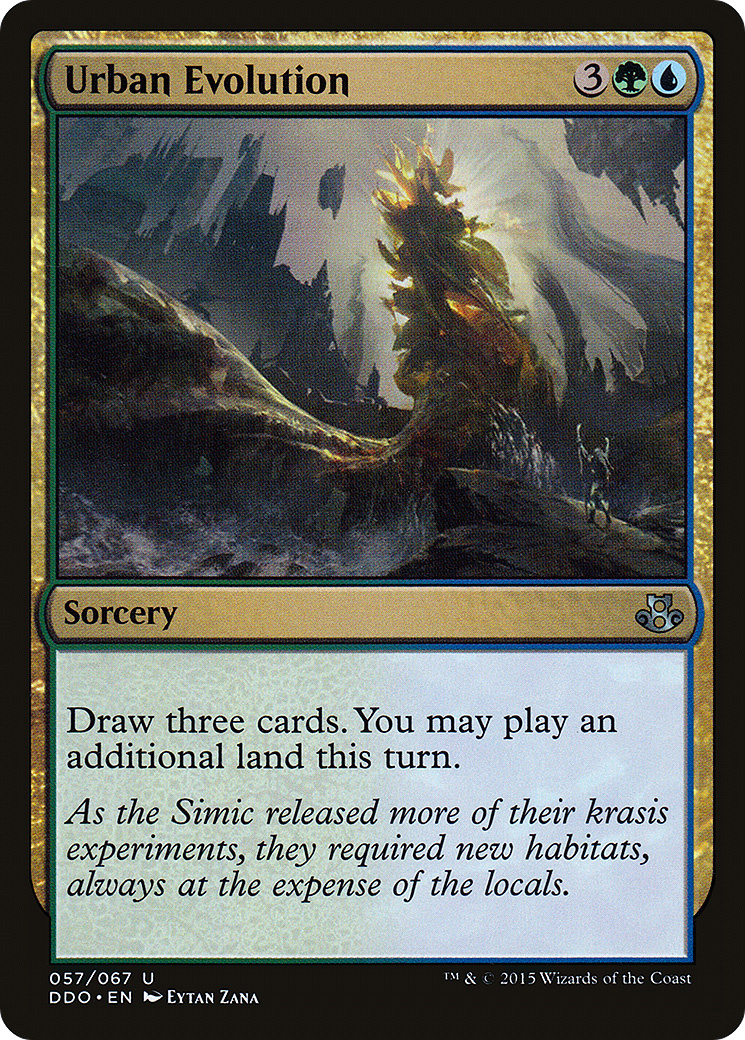 Image of Urban Evolution (DDO-057) - Duel Decks: Elspeth vs. Kiora