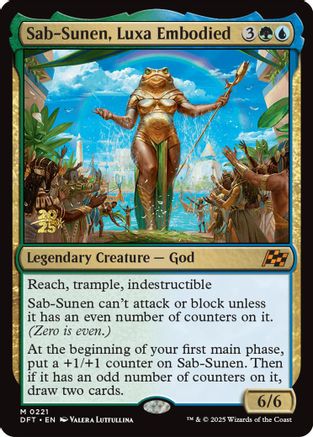 Image of Sab-Sunen, Luxa Embodied (PRE-221) - Prerelease Cards Foil