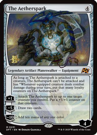 Image of The Aetherspark (PRE-231) - Prerelease Cards Foil