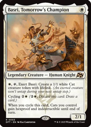 Image of Basri, Tomorrow's Champion (PPDFT-003) - Promo Pack: Aetherdrift