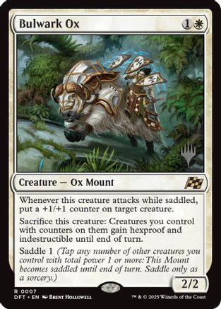 Image of Bulwark Ox (PPDFT-007) - Promo Pack: Aetherdrift Foil