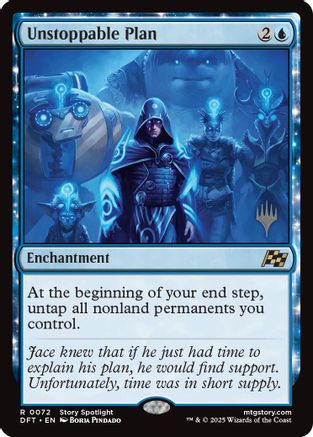 Image of Unstoppable Plan (PPDFT-072) - Promo Pack: Aetherdrift