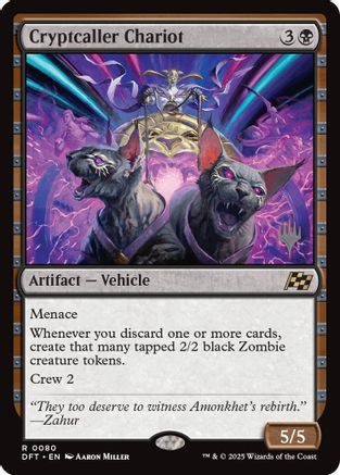 Image of Cryptcaller Chariot (PPDFT-080) - Promo Pack: Aetherdrift