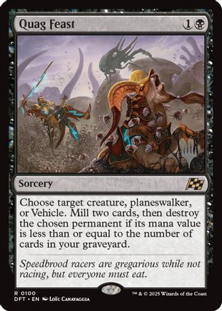 Image of Quag Feast (PPDFT-100) - Promo Pack: Aetherdrift Foil