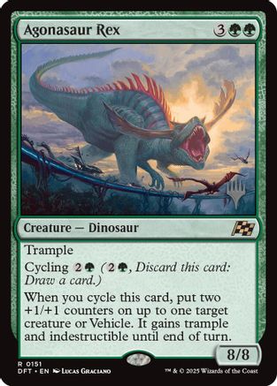 Image of Agonasaur Rex (PPDFT-151) - Promo Pack: Aetherdrift