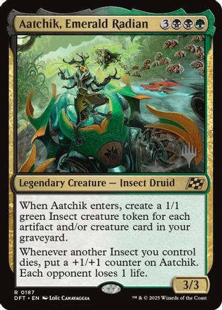 Image of Aatchik, Emerald Radian (PPDFT-187) - Promo Pack: Aetherdrift