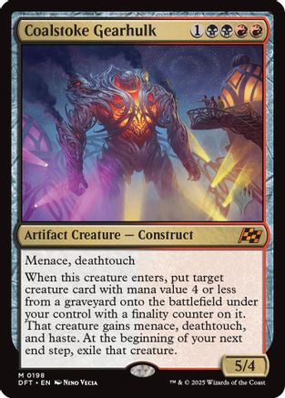 Image of Coalstoke Gearhulk (PPDFT-198) - Promo Pack: Aetherdrift