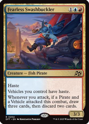 Image of Fearless Swashbuckler (PPDFT-204) - Promo Pack: Aetherdrift