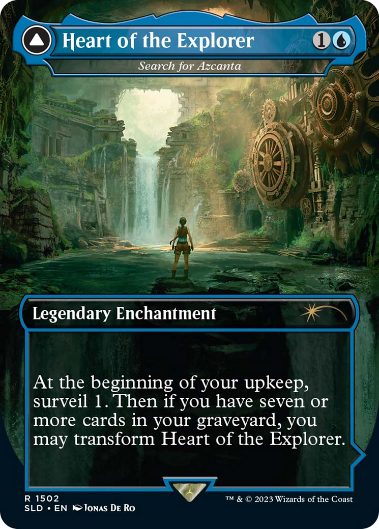 Image of Heart of the Explorer - Search for Azcanta (SLD-1502) - Secret Lair Drop (Borderless)
