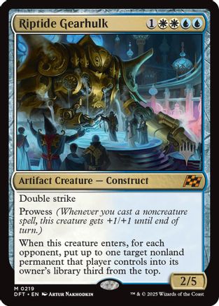 Image of Riptide Gearhulk (PPDFT-219) - Promo Pack: Aetherdrift