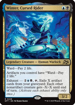 Image of Winter, Cursed Rider (PPDFT-228) - Promo Pack: Aetherdrift