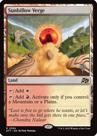 Image of Sunbillow Verge (PPDFT-264) - Promo Pack: Aetherdrift